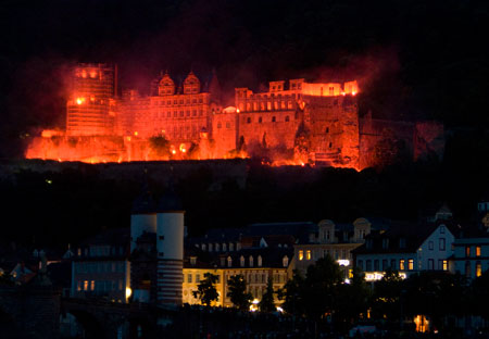 Heidelberger Schlossbeleuchtung 
